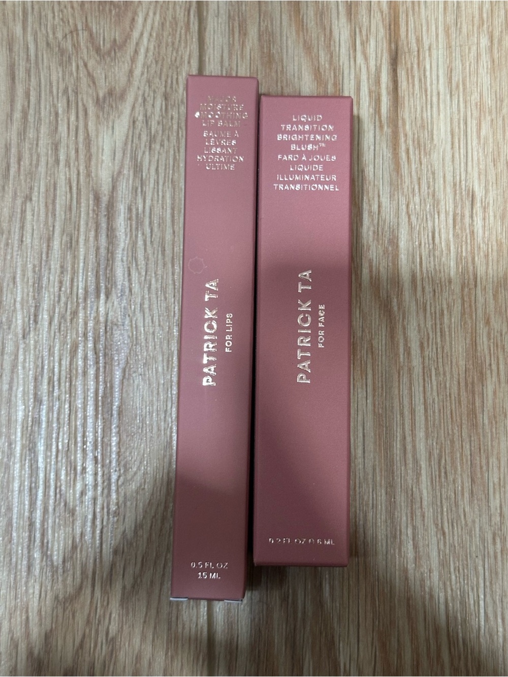 Patrick Ta Liquid Transition Brightening Blush - Rose bundle